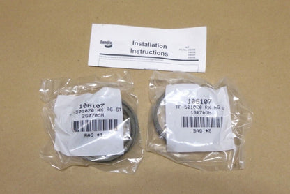 New Genuine Bendix 106107 Tu-flo 501 Air Compressor Piston Ring Set .020 | Replacement Truck Parts, Trailer Accessories, Automobile Supplies, Car Parts &amp; Accessories