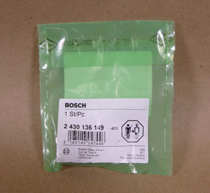 New Genuine Bosch Diesel Injector Nozzle Spacer Disc 2 - 430 - 136 - 149, 2430136149 - Royal Equipment Bosch