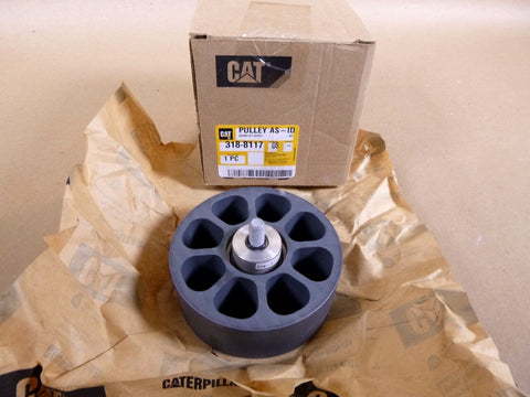 New Genuine Caterpillar 318 - 8117 Idler Pulley Fits C7 Engine 3188117 - Royal Equipment CAT