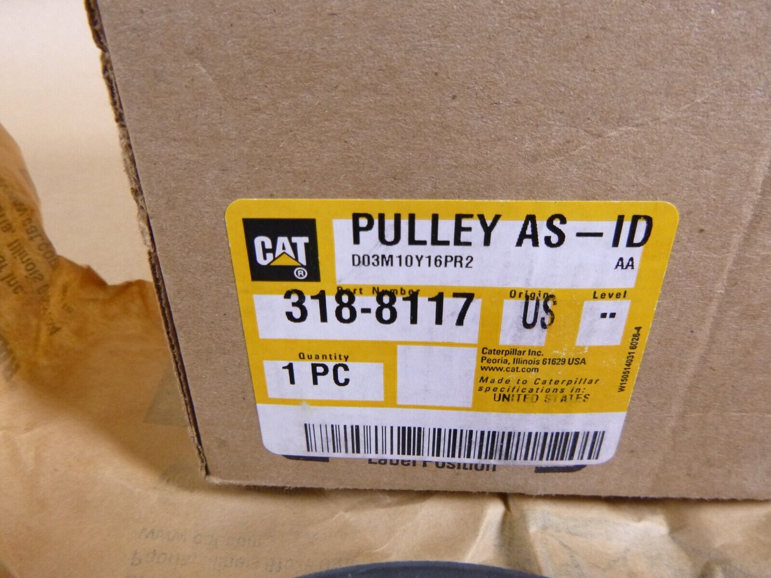 New Genuine Caterpillar 318-8117 Idler Pulley Fits C7 Engine 3188117 | Industrial Tractor Parts Supplier and Surplus Tractor Parts &amp; Accessories