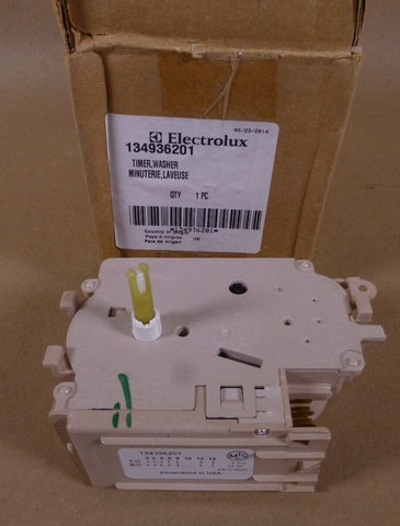 New Genuine Electrolux / Frigidaire Timer 134936201 OEM *DAMAGE* - Royal Equipment ELECTROLUX