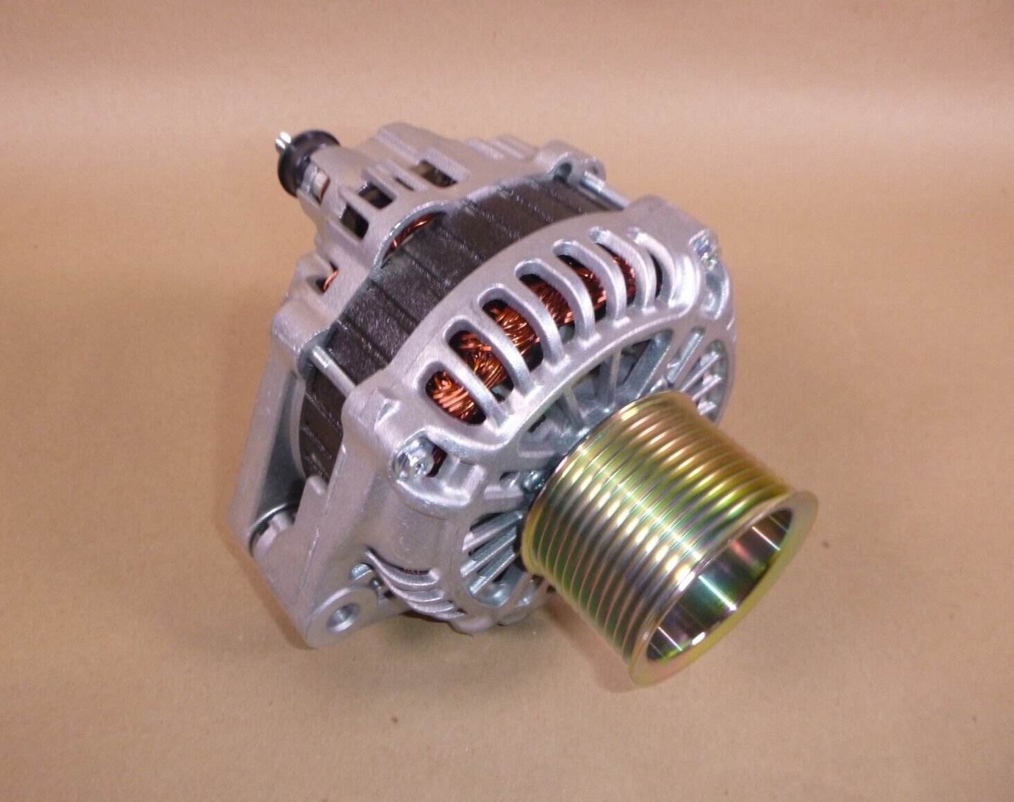 New Genuine Mitsubishi Alternator A004TA0592 For Case Tractor 335 335B 340 340B | Replacement Truck Parts, Trailer Accessories, Automobile Supplies, Car Parts &amp; Accessories