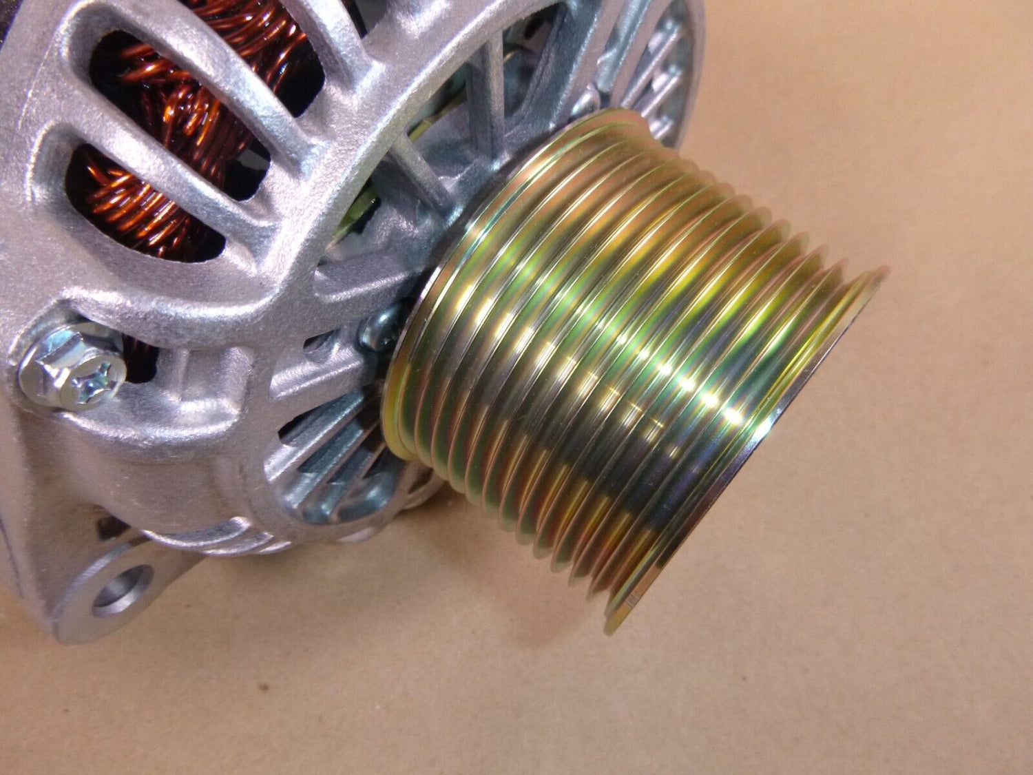 New Genuine Mitsubishi Alternator A004TA0592 For Case Tractor 335 335B 340 340B | Replacement Truck Parts, Trailer Accessories, Automobile Supplies, Car Parts &amp; Accessories