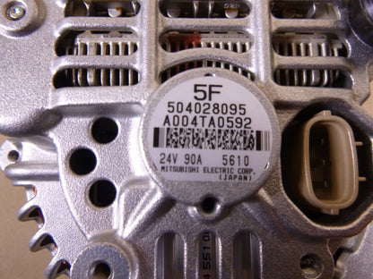 New Genuine Mitsubishi Alternator A004TA0592 For Case Tractor 335 335B 340 340B | Replacement Truck Parts, Trailer Accessories, Automobile Supplies, Car Parts &amp; Accessories
