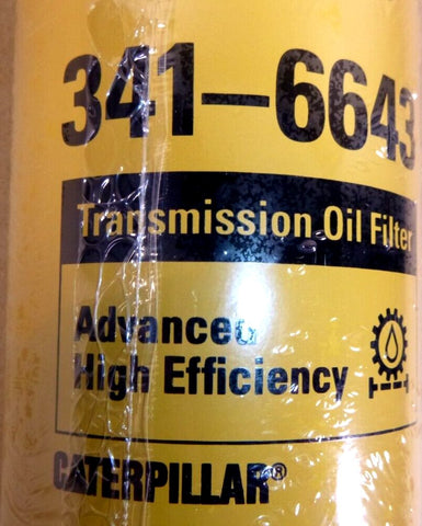 New Genuine OEM Caterpillar Transmission Oil Filter 341 - 6643, 3416643 - Royal Equipment CAT