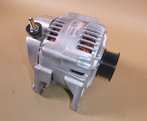 New Genuine OEM Denso Alternator 121000 - 4530 For Jeep, 6 Groove 12V Made in USA - Royal Equipment DENSO