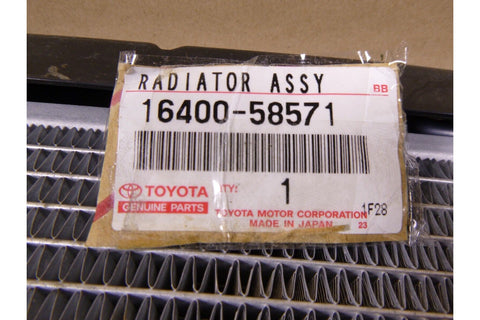 New Genuine OEM Toyota Coaster Radiator 16400 - 58571, 1640058571 - Royal Equipment ToyotaRadiator