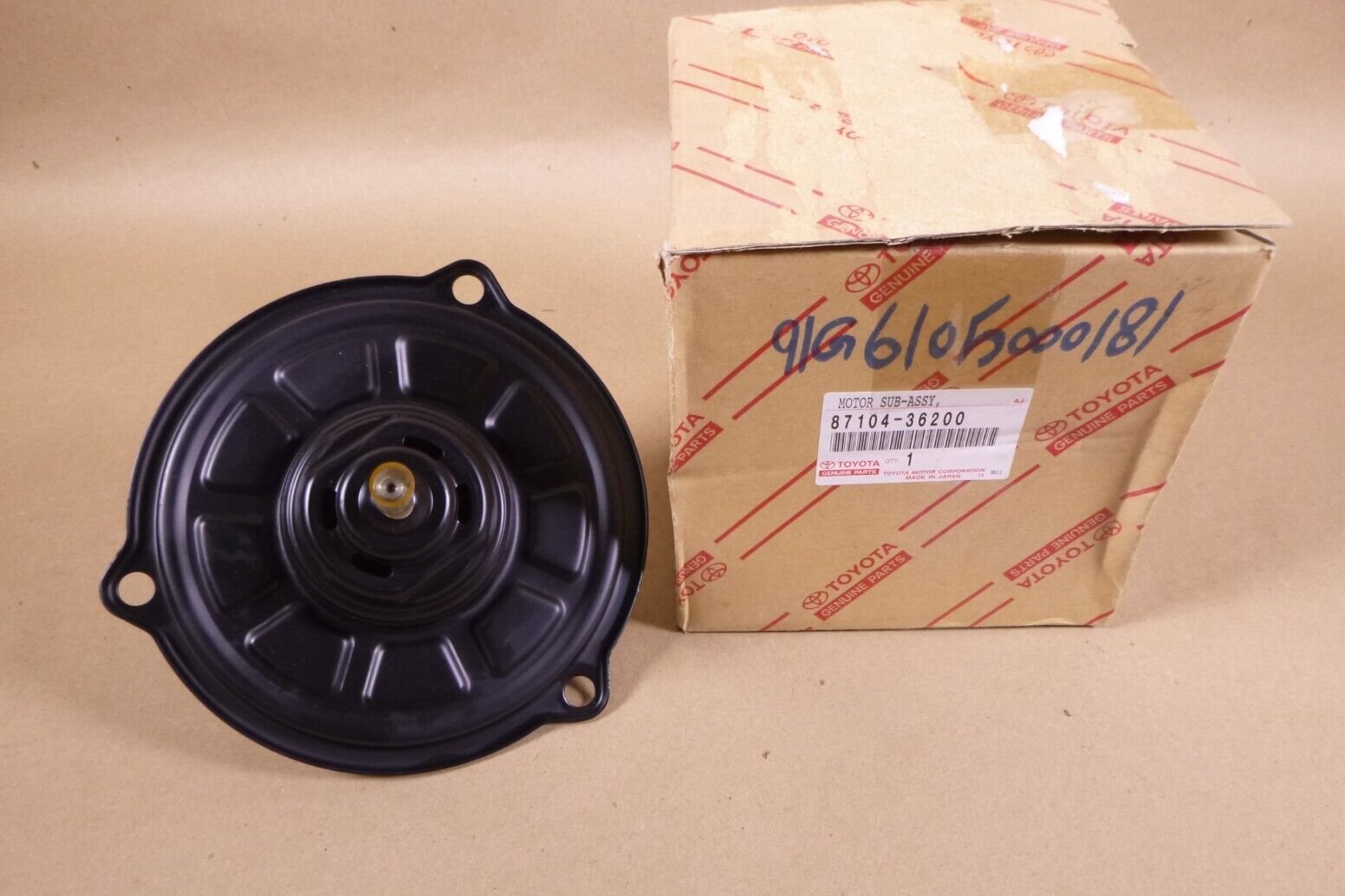 New Genuine OEM Toyota Motor Sub-Assy, Heater Blower 8710436200, 87104-36200 | Replacement Truck Parts, Trailer Accessories, Automobile Supplies, Car Parts &amp; Accessories