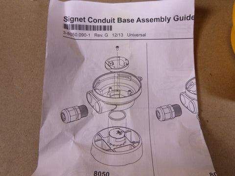 New GF Signet 3 - 8050 Universal Mounting Kit for 8550 Field Mount Transmitter - Royal Equipment GF SIGNET