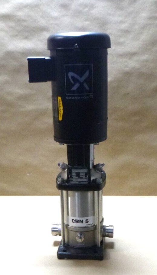 New GRUNDFOS CRN5-6 Multistage Centrifugal Pump W/ Motor 30.4 GPM 137 Ft. Head | Industrial MRO Replacement Parts, Manufacturing Machine Parts &amp; Components, Heavy Equipment Parts Supplier