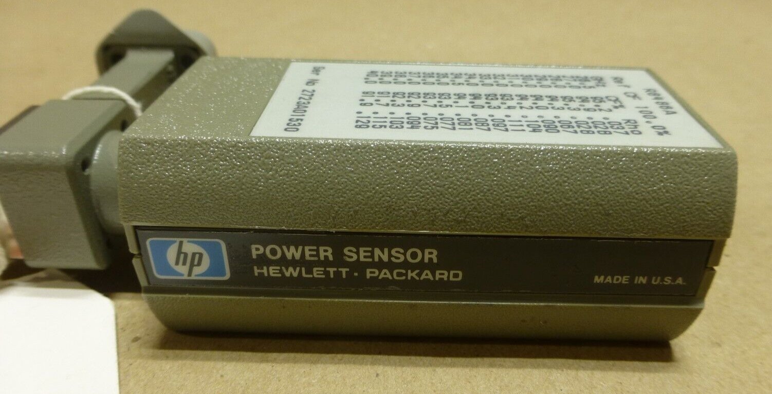 New Hewlett Packard R8486A Power Sensor, 26.5 GHz to 40 GHz (W/ HP CALIBRATION) | Electrical MRO Replacement Parts &amp; Components and Commercial Electrical Supplies Company