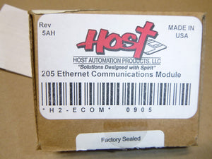 New Host Automation Ethernet Module H2 - ECOM, 10Base - T (10 MBit), IPX UDP/IP - Royal Equipment HOST