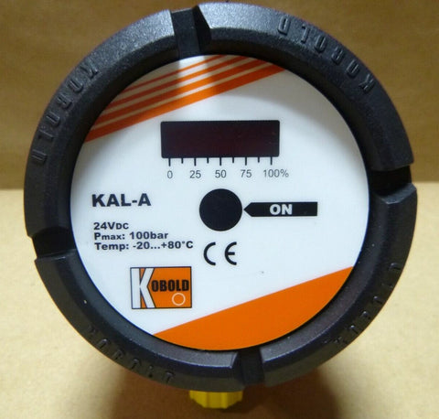 New Kobold KAL - 7320M12 Thermal Flow Sensor 24 Vdc, 1450 Psig, 0 - 250 Deg F. - Royal Equipment Kobold