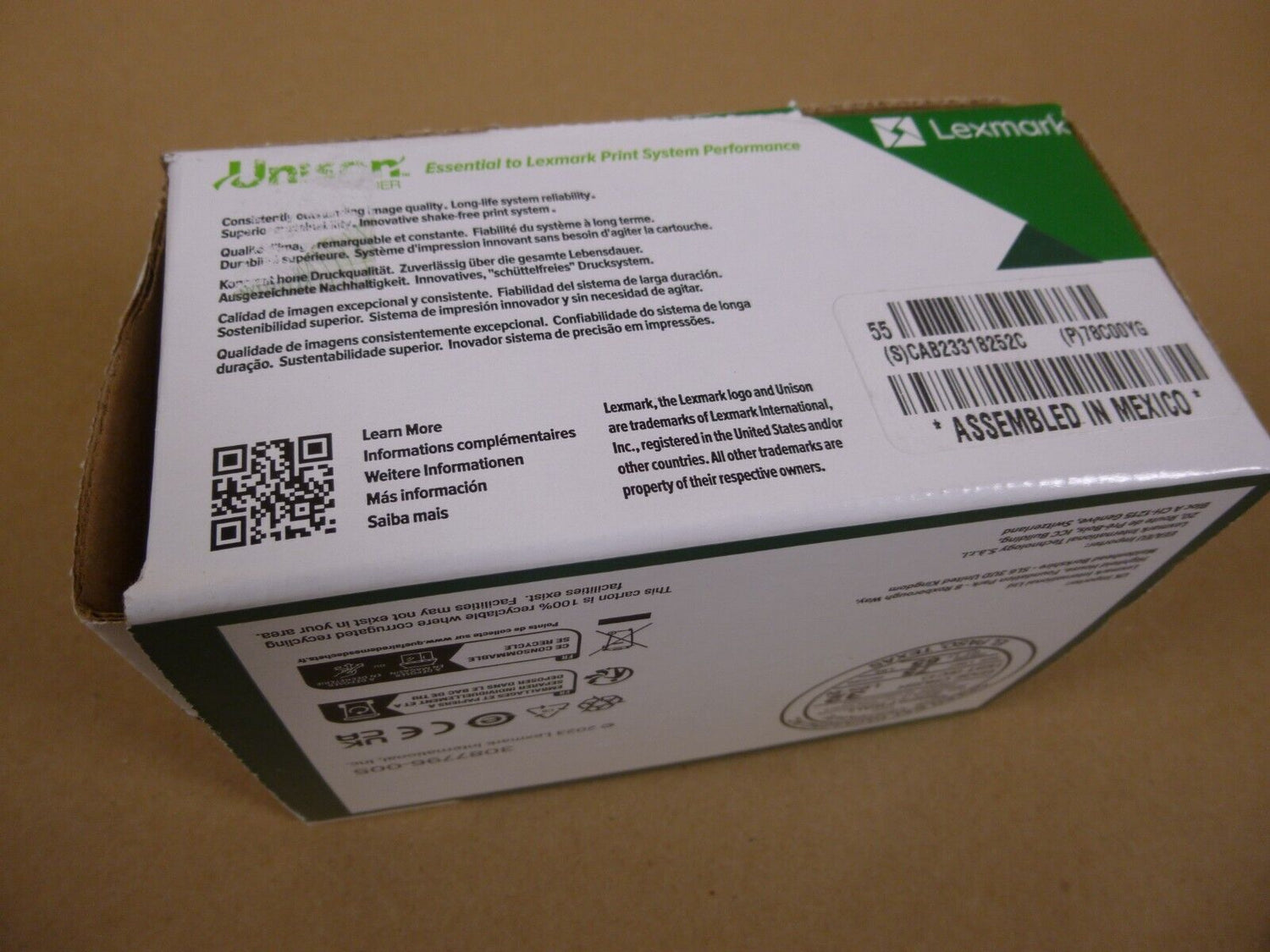NEW Lexmark 78C00YG Yellow Return Program Toner Cartridge CS/CX 420 520 620 | Industrial MRO Replacement Parts, Manufacturing Machine Parts &amp; Components, Heavy Equipment Parts Supplier