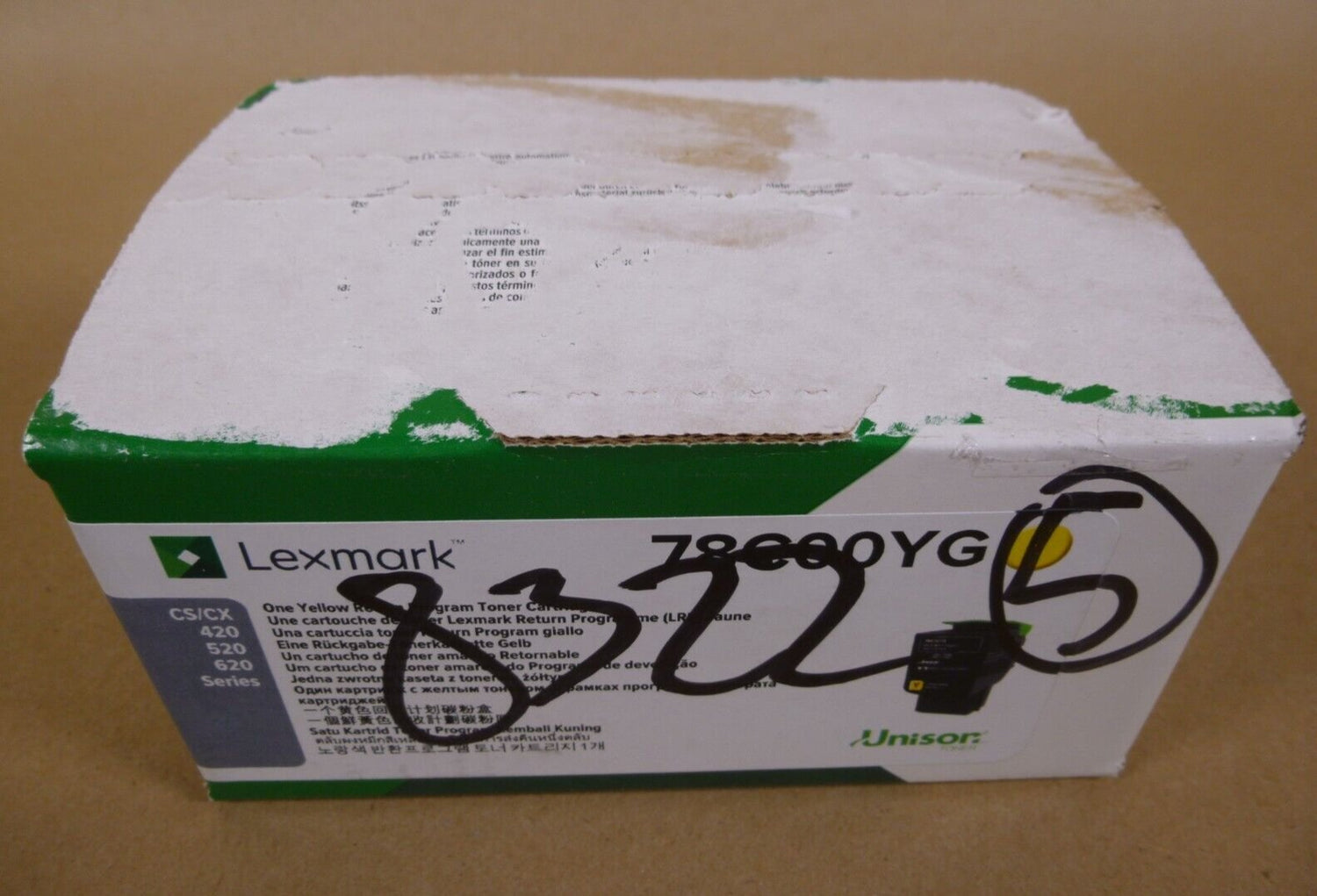 NEW Lexmark 78C00YG Yellow Return Program Toner Cartridge CS/CX 420 520 620 | Industrial MRO Replacement Parts, Manufacturing Machine Parts &amp; Components, Heavy Equipment Parts Supplier