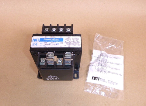 NEW Micron B100BTZ13JK Control Transformer 100 VA, 1 Ph, 240x480 Pri / 120 Sec - Royal Equipment MICRON