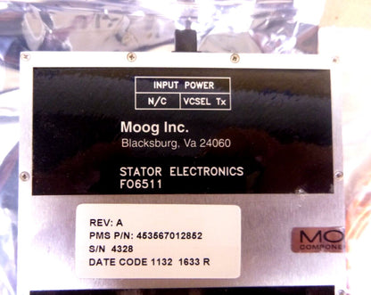 NEW Moog 4535-670-12852 Stator Optical RX Module for Philips CT 453567012852 | Electrical MRO Replacement Parts &amp; Components and Commercial Electrical Supplies Company