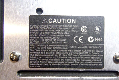 MOTOROLA 6 RADIO RAPID RACK CHARGER NTN1177D For PR1500 (NEW SURPLUS FROM 2001) | Industrial MRO Replacement Parts, Manufacturing Machine Parts &amp; Components, Heavy Equipment Parts Supplier