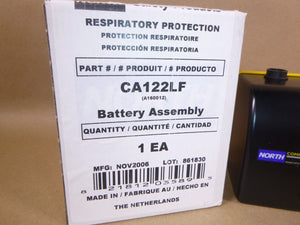 New North Safety PARP Compact Air CA101 & CA101D Respirator Battery CA122LF - Royal Equipment NORTH SAFETY