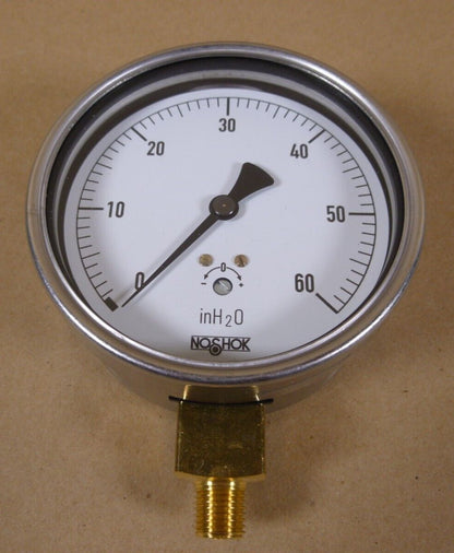 NEW NOSHOK 40-200-60-inH2O 1/4&