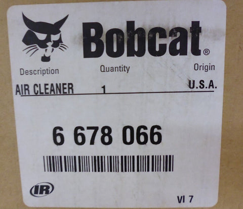 NEW OEM Genuine Bobcat 6678066 Air Cleaner For S250 Skid Steer 6 678 066 USA - Royal Equipment BOBCAT