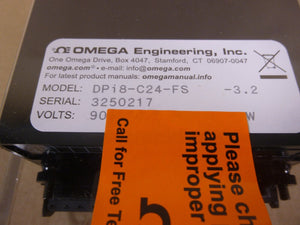 NEW Omega DPi8 - C24 - FS Temperature/Process Panel Meter 4 - Dig , DPi8 - C24 - Royal Equipment OMEGA