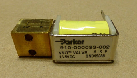 NEW PARKER VSO MINIATURE PROPORTIONAL VALVE 910 - 000093 - 002 13.5VDC AKP - Royal Equipment PARKER