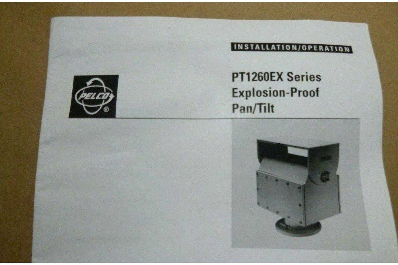 New Pelco PT1260EX Explosion-Proof Outdoor Pan/Tilt 120VAC PT1260EX/PP, U.S.A. | Electrical MRO Replacement Parts &amp; Components and Commercial Electrical Supplies Company