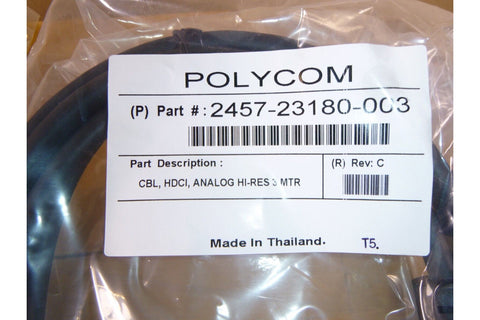 New Polycom MPTZ - 9 Camera 1080P Eagle Eye III (1624 - 08283 - 001) w/ Cables - Royal Equipment Royal Equipment