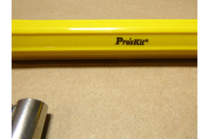 New Pro'skit Can Wrench 3/8" & 7/16" Hex Double End W/ 2 Sockets - Yellow Handle - Royal Equipment Royal Equipment