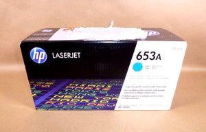 New Sealed HP 653A CF321A Genuine Cyan LaserJet Toner Cartridge CF321A - Royal Equipment HP