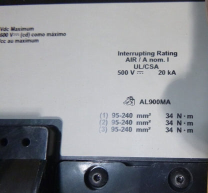 New Square D MHL3680036DC1680 Molded Case Circuit Breaker 600 Volt 800 Amp | Electrical MRO Replacement Parts &amp; Components and Commercial Electrical Supplies Company