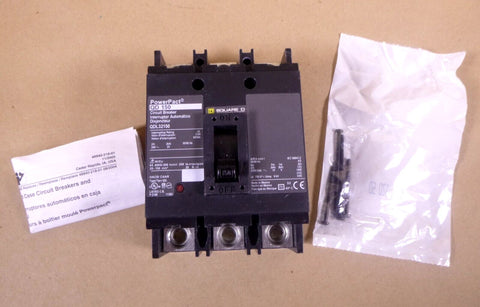 NEW Square D QDL32150 Molded Case Circuit Breaker 150A 240V 3P, Thermal Magnetic - Royal Equipment SQUARE D