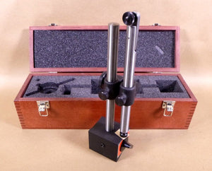 New Starrett 659AZ Heavy - Duty Magnetic Base Indicator Holder With Case - Royal Equipment STARRETT