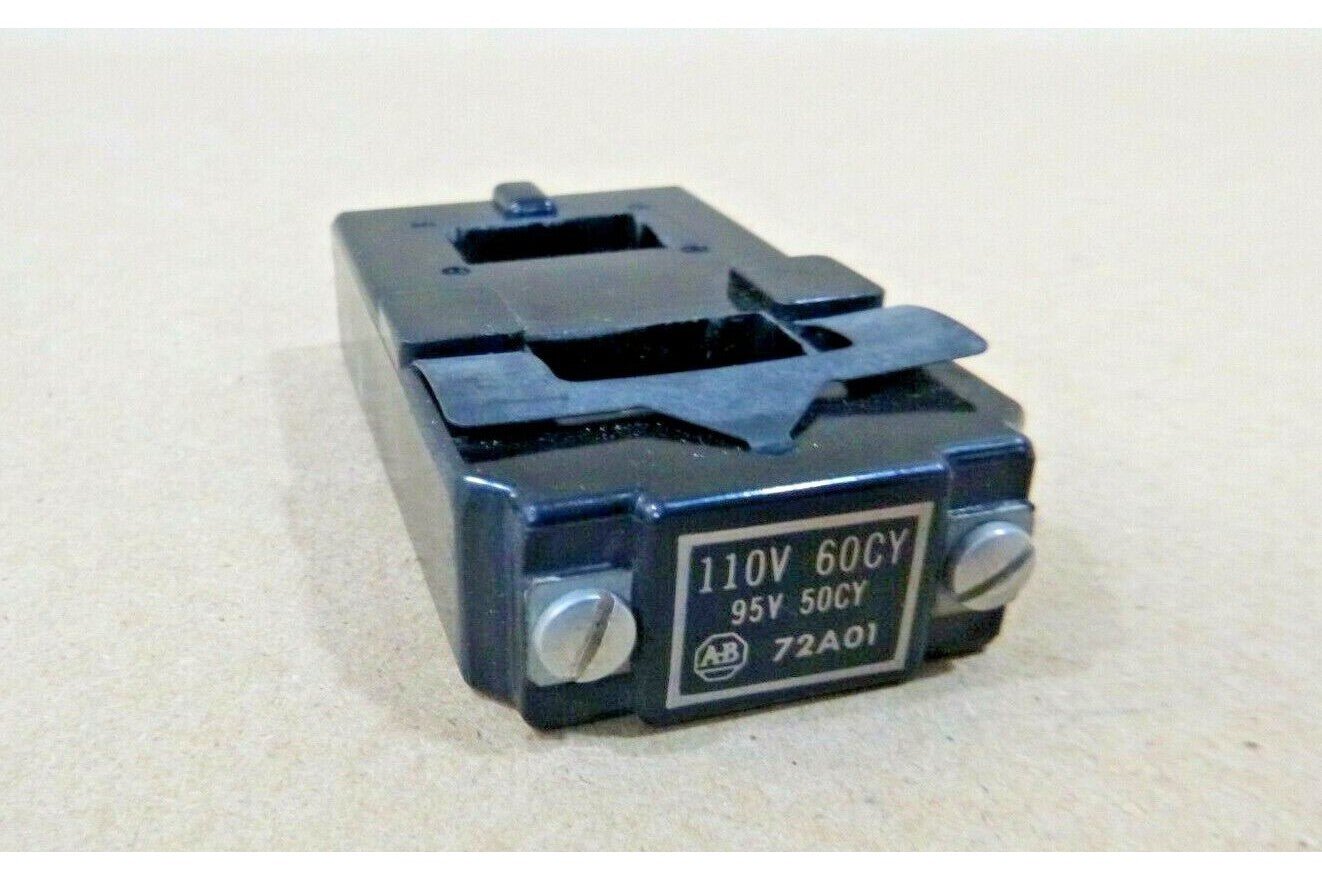 New Surplus Allen Bradley Size 2 - 110 Volt Coil P/N 72A01 | Electrical MRO Replacement Parts &amp; Components and Commercial Electrical Supplies Company