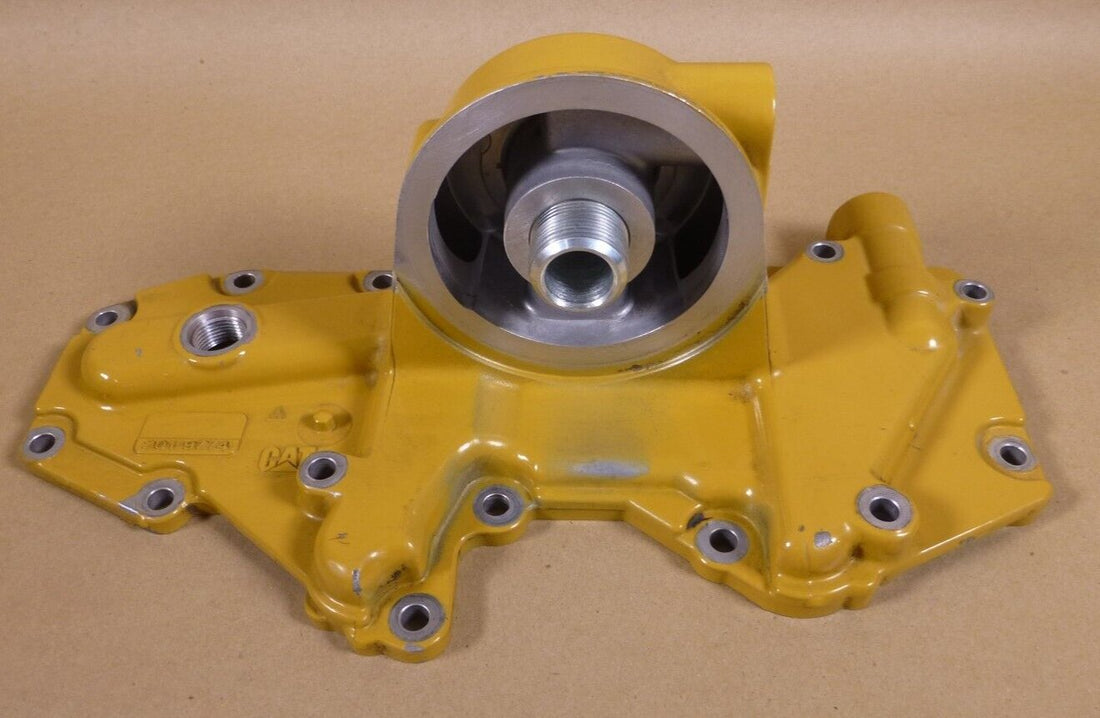 New Surplus Genuine Caterpillar 201-9774 Oil Filter Base - Fits C7 Engine | Industrial Tractor Parts Supplier and Surplus Tractor Parts &amp; Accessories