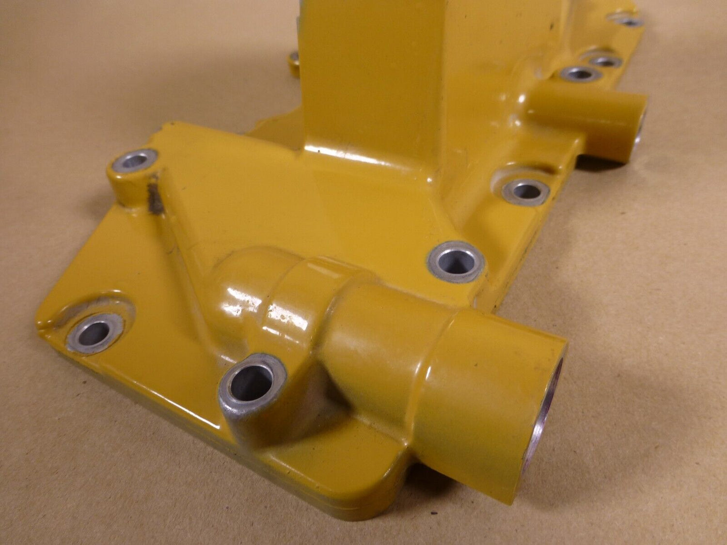 New Surplus Genuine Caterpillar 201-9774 Oil Filter Base - Fits C7 Engine | Industrial Tractor Parts Supplier and Surplus Tractor Parts &amp; Accessories