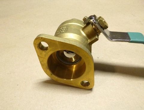 New Taco 246 - 1 Brass 1 - 1/2" Threaded Shut - Off Freedom Flange Valve - Royal Equipment TACO