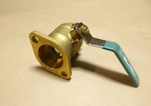 New Taco 246 - 1 Brass 1 - 1/2" Threaded Shut - Off Freedom Flange Valve - Royal Equipment TACO