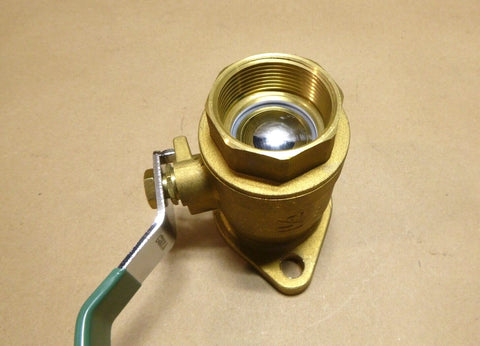 New Taco 246 - 1 Brass 1 - 1/2" Threaded Shut - Off Freedom Flange Valve - Royal Equipment TACO