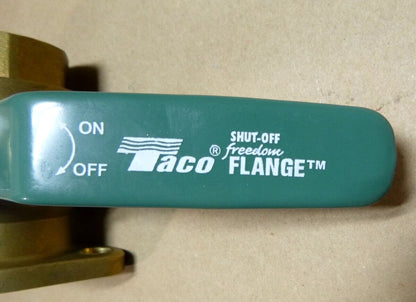Taco 246-1 Brass 1-1/2" Threaded Shut-Off Freedom Flange Valve | Industrial MRO Replacement Parts, Manufacturing Machine Parts &amp; Components, Heavy Equipment Parts Supplier