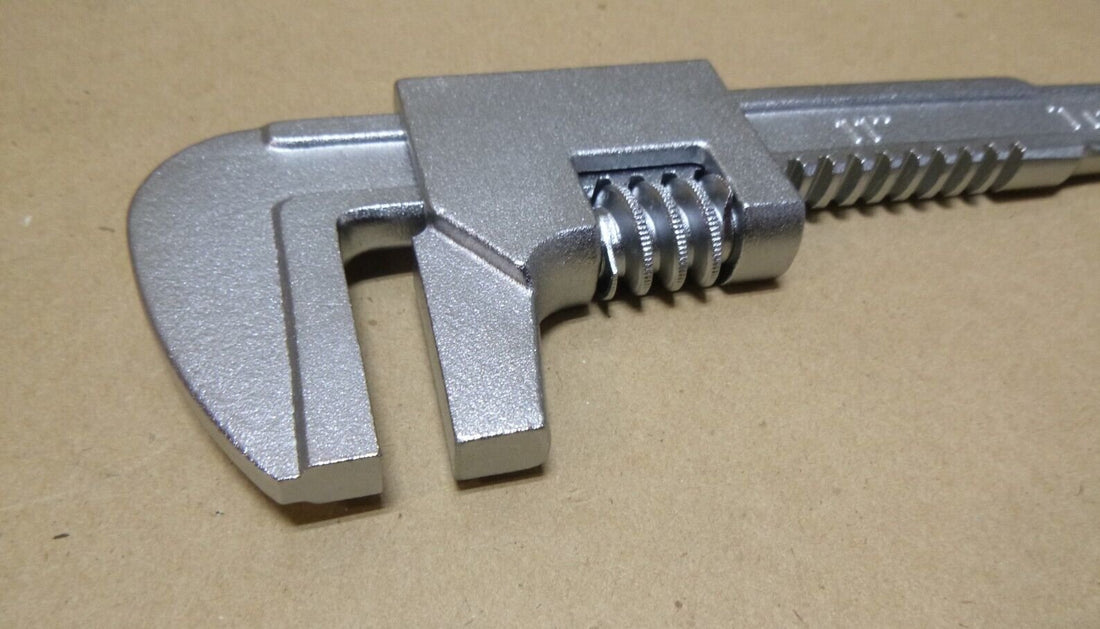 New Titan 11" Inch Adjustable Auto Wrench 21321, Smooth Jaw | Industrial MRO Tools and Replacement Industrial Equipment Components