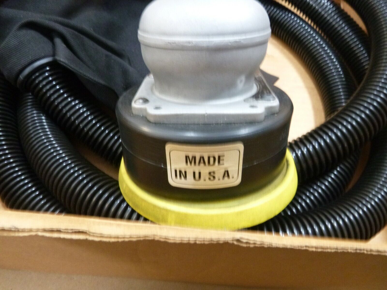 NEW USGI DCM Clean Air Vacuum Orbital Sander 5" W/ Hose Model 9500 USA Made | Industrial MRO Tools and Replacement Industrial Equipment Components