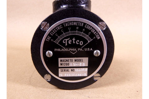 New USGI Tetco Magnet Tachometer M1200AN - 6B, Military Aircraft Arresting Gear - Royal Equipment Royal Equipment