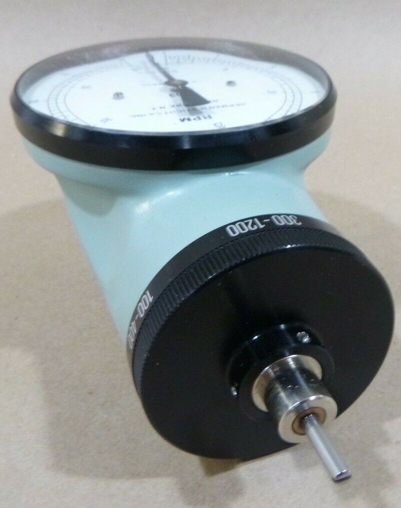 NEW VINTAGE HERMAN H STIGHT 303 HAND HELD DIAL TACHOMETER RPM , 30-12000 | Industrial MRO Tools and Replacement Industrial Equipment Components