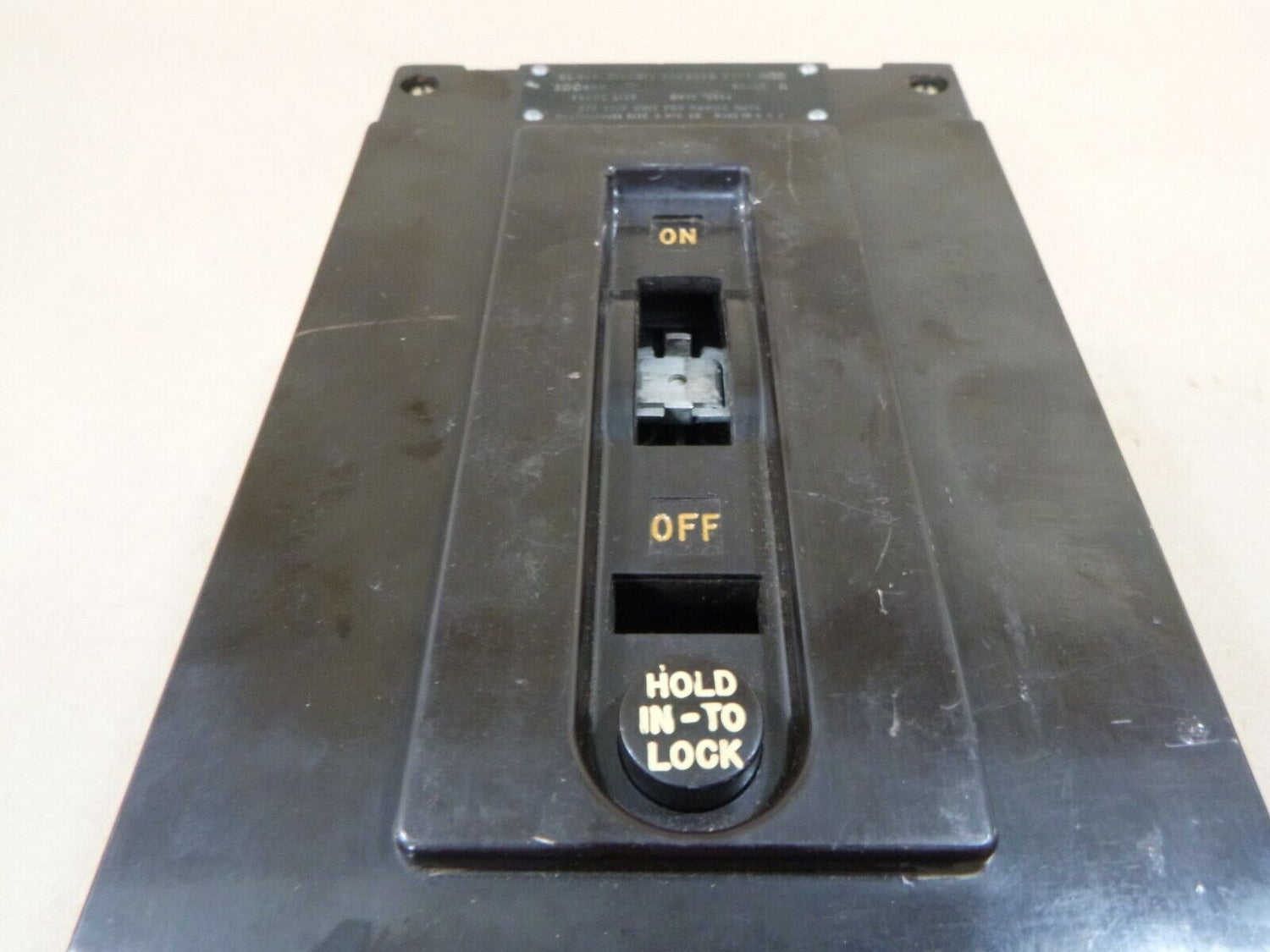 NEW VINTAGE WW2 ERA 1944 NAVAL WESTINGHOUSE 100 AMP CIRCUIT BREAKER AQB-A-100 | Electrical MRO Replacement Parts &amp; Components and Commercial Electrical Supplies Company