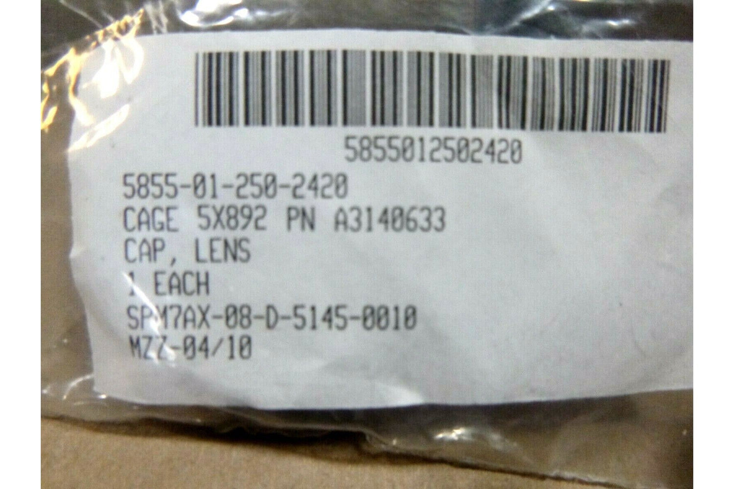 Night Vision Goggle AN/PVS-7A Lens Cap A3140633, 5855-01-250-2420 | Industrial MRO Replacement Parts, Manufacturing Machine Parts &amp; Components, Heavy Equipment Parts Supplier