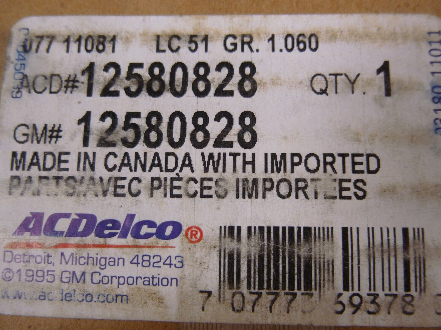 OEM AC Delco 12580828 Drive Belt Tensions for 2001 - 2007 Silverado Sierra *NEW NO BOX* | Replacement Truck Parts, Trailer Accessories, Automobile Supplies, Car Parts &amp; Accessories