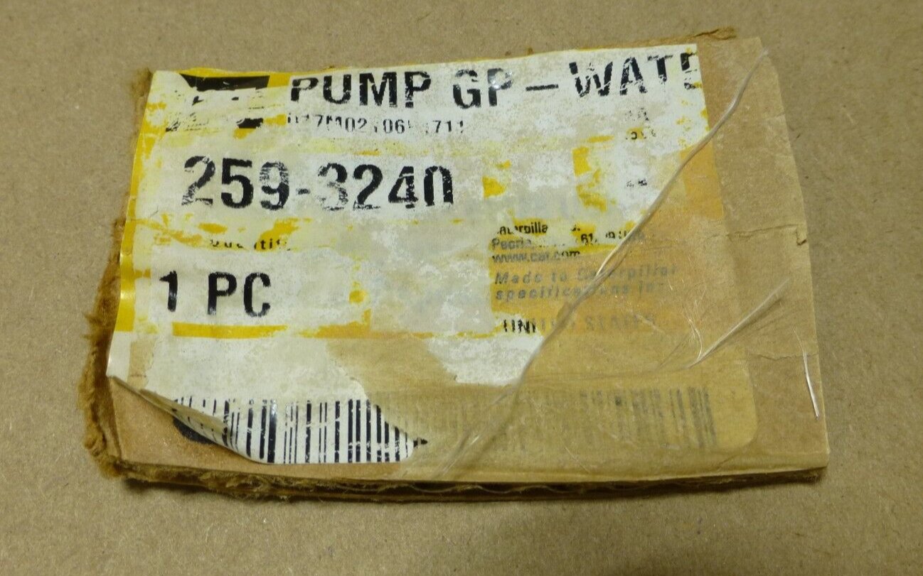 OEM CAT Caterpillar 259-3240 Water Pump For C7 3126 3126E Engine | Industrial Tractor Parts Supplier and Surplus Tractor Parts &amp; Accessories