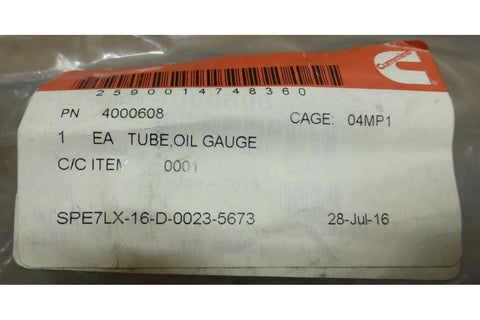 OEM CUMMINS 4000608 OIL GAUGE TUBE FOR VT400 ENGINE - Royal Equipment CumminsOther Car & Truck Parts & Accessories